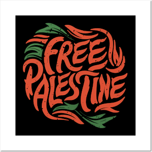 Free Palestine Posters and Art